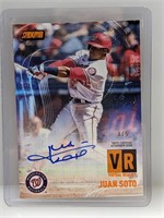 2021 Stadium Club VR Auto /5 Juan Soto