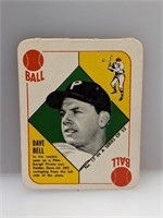 1951 Topps Red Back (High Grade) #17 Dave Bell