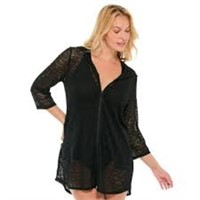 Krista Sheer cover-up SIZE S * SEE IN HOUSE