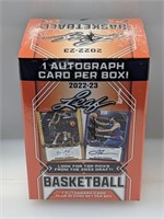 2022-23 Leaf Basketball Sealed Box (1 Auto)