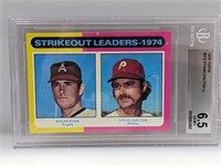 1975 Topps Nolan Ryan Steve Carlton #312 BGS 6.5