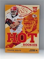 2013 Score Hot Rookies Travis Kelce Rookie #43