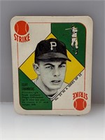 1951 Topps Red Back (High Grade) 25 Cliff Chambers