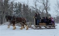 Wagon ride at McCully's Hill Farm