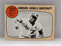 1968 Topps Bob Gibson #154