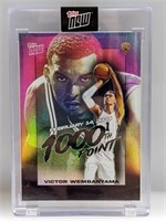 2024 Topps Now 1000th Point Victor Wembanyama RC