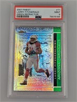 2007 Fitzgerald Topps Finest Green Ref /199 PSA 9