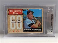1968 Topps Harmon Killebrew All Star #361 BGS 6.5