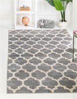 6' x 9' Trellis Rug GREY