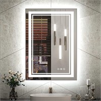 20x28 Inch Bathroom LED Mirror Front Lighted