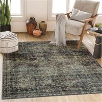 Washable Rug 8x10 - Stain Resistant Vintage 8x10