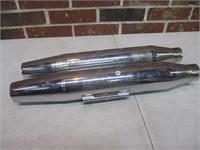 Pair of Harley Davidson Exhaust Pipes