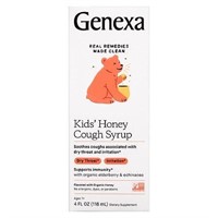 Genexa Kid's Honey Cough Syrup, 4 Oz | CVS