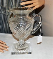 Beautiful WATERFORD CRYSTAL Arcade Glass Pitcher