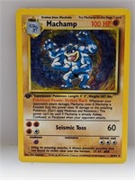 Pokemon 1999 1st Edition Machamp 8
