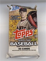 2015 Topps Series 2 Hobby Jumbo Pack (50 Cards)