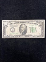 1934 A $10 New York Federal Reserve Note