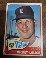 1965 TOPPS MLB BASEBALL CARD #335 Mickey Lolich