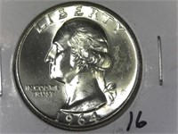 1964 Washington Quarter