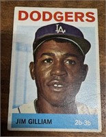 1964 Topps Jim Gilliam #310 Los Angeles Dodgers
