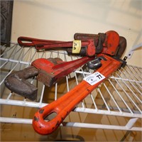 Adjustable Ridgid Pipe Wrenches