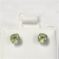 $200 10K  Peridot Earrings