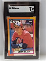 1990 Topps Larry Walker #757 SGC 7