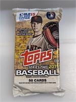 2015 Topps Series 2 Hobby Jumbo Pack (50 Cards)