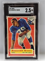 1956 Topps Roosevelt Brown #41 SGC 2.5