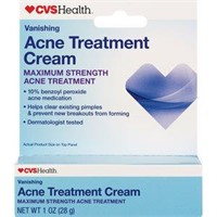 CVS Health Acne Treatment Cream with 10% Benzoyl P
