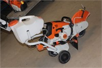 Stihl TS700 Concrete Floor Saw c/w Cart 37-055