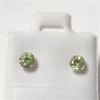 $200 14K  Peridot(0.56ct) Earrings