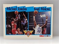 1991 NBA Hoops Michael Jordan Karl Malone #306