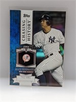 2013 Topps Chasing History Alex Rodriguez CH-42