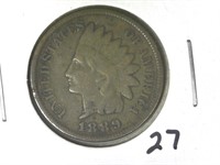 1889 Indian Head Cent