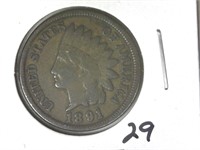 1891 Indian Head Cent