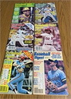 HUGE Vintage Baseball Digest Lot (Tons of stars)