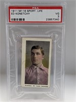 1911 M116 Sporting Life PSA 3 Ed Konetchy