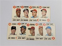 1968 Topps Game Baseball Lot