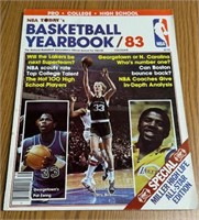 1983 NBA Yearbook (Bird, Magic, Ewing Cover)