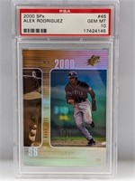 2000 SPx POP 4 Alex Rodriguez 45 PSA 10