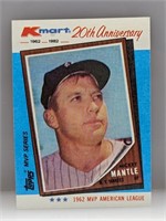 1982 Topps Kmart MVP Mickey Mantle #1