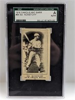 1916 Famous Barr SGC Au Ed Konetchy Boston Braves