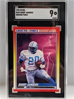 1990 Score Ground Force Barry Sanders #325 SGC 9