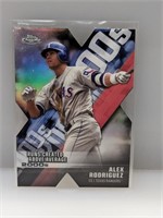 2020 Topps Chrome Die Cut Alex Rodriguez DOD-13