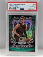 2020 Prizm DP Green SP LaMelo Ball RC 83 PSA 10