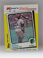 1982 Topps Kmart MVP Pete Rose #24