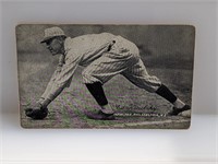 1921 Exhibit Ed Konetchy Phillies See Back Paper