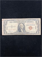 1935 A $1 HAWAII Brown Seal Silver Certificate