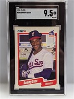 1990 Fleer Sammy Sosa #548 SGC 9.5